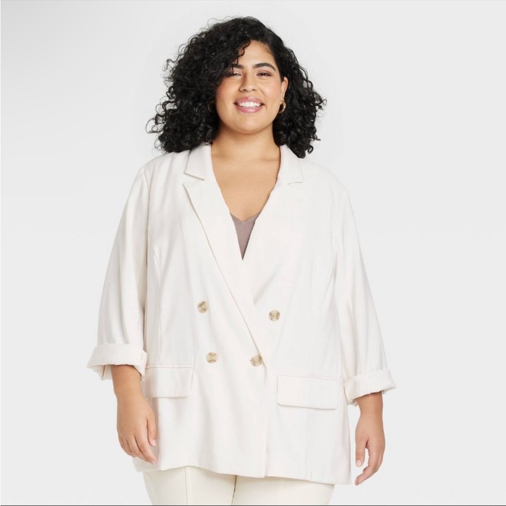 NWT A New Day Cream Blazer